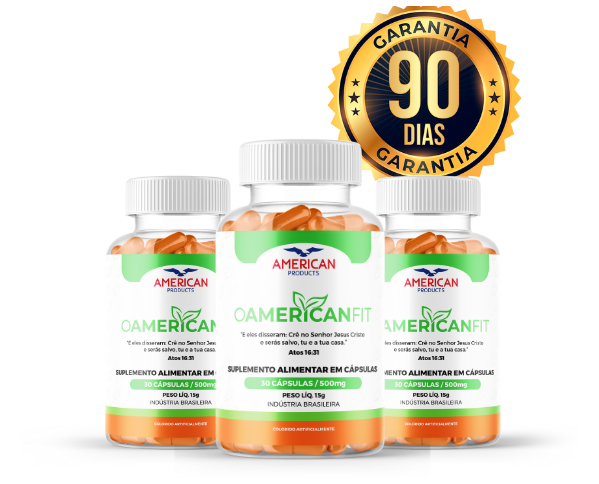 Garantia de 90 dias OAmerican Fit